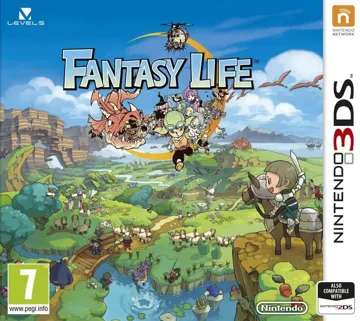 Fantasy Life (USA) box cover front